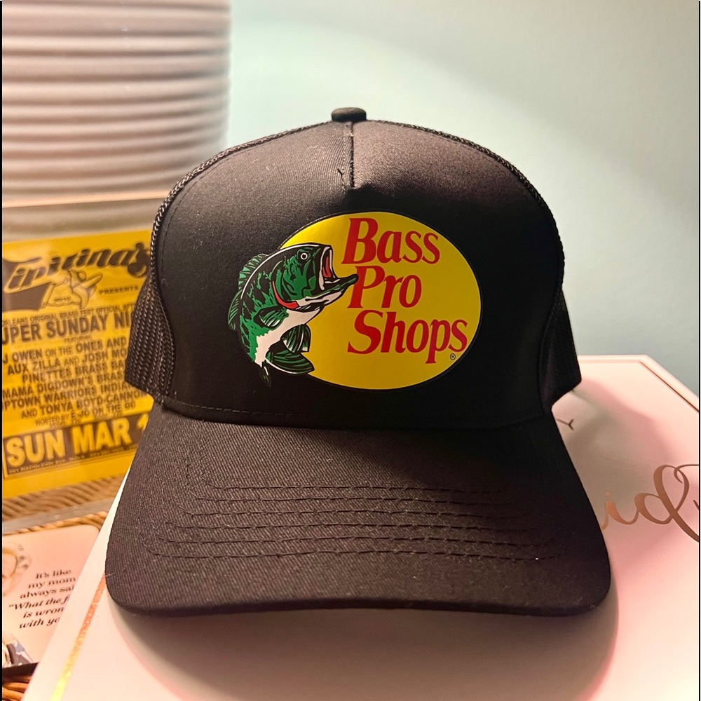 Black Bass Pro Trucker Hat